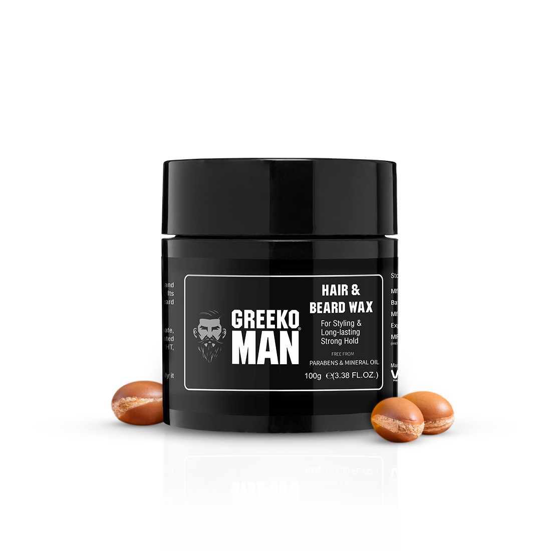Greeko Man 2 in 1 Hair & Beard Wax